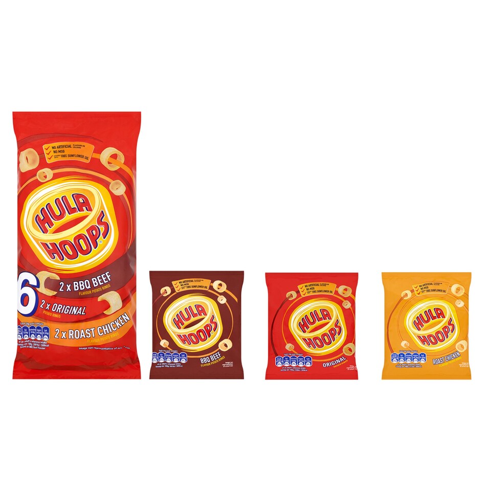 image 1 of Hula Hoops Meaty 6X24g