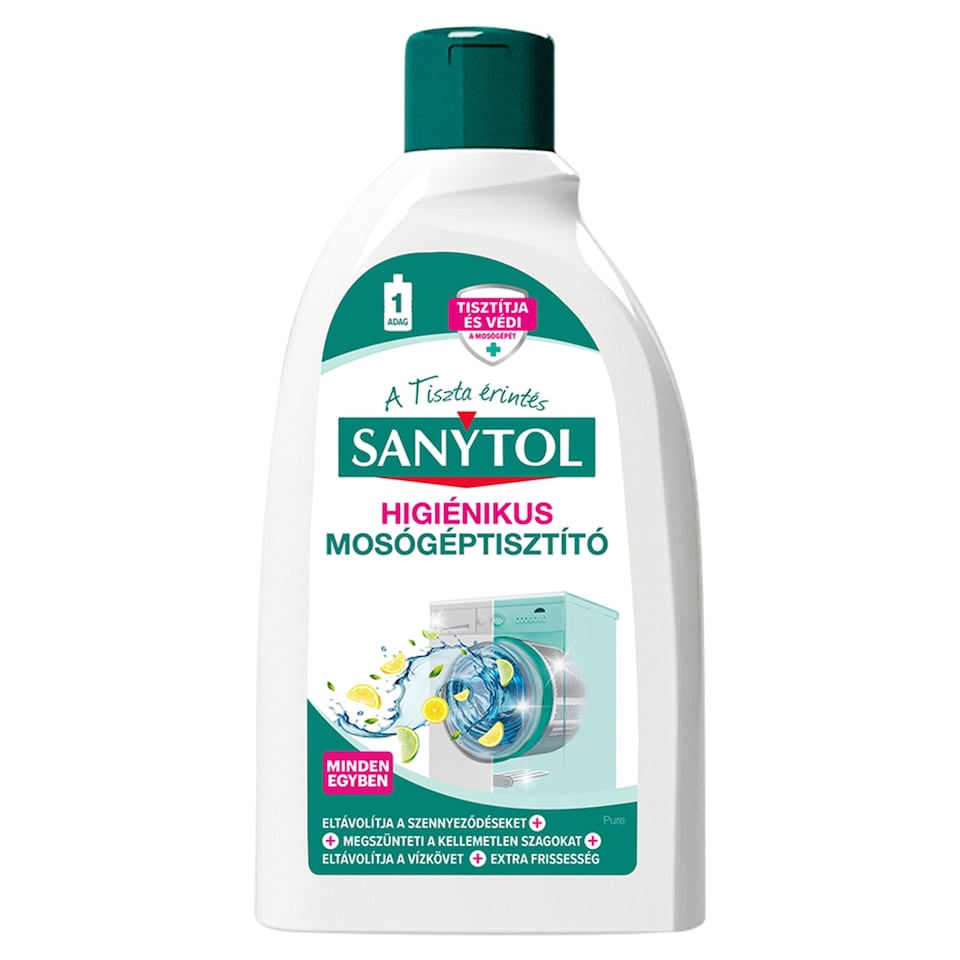 Sanytol higiénikus mosógéptisztító 250 ml
