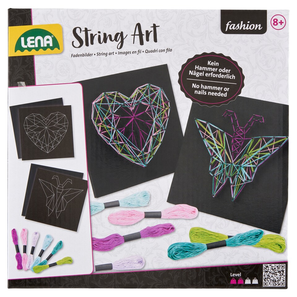 Lena String Art