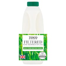 Tesco Filtered Semi Skimmed Milk 1 Litre