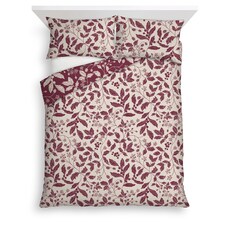 F&F Home Bedding Autumn Foliage Duvet Set Double