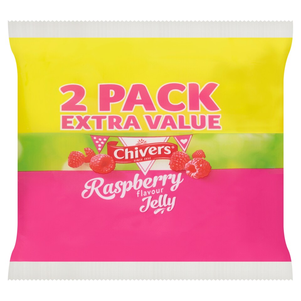 Chivers Raspberry Jelly 2 X 135G