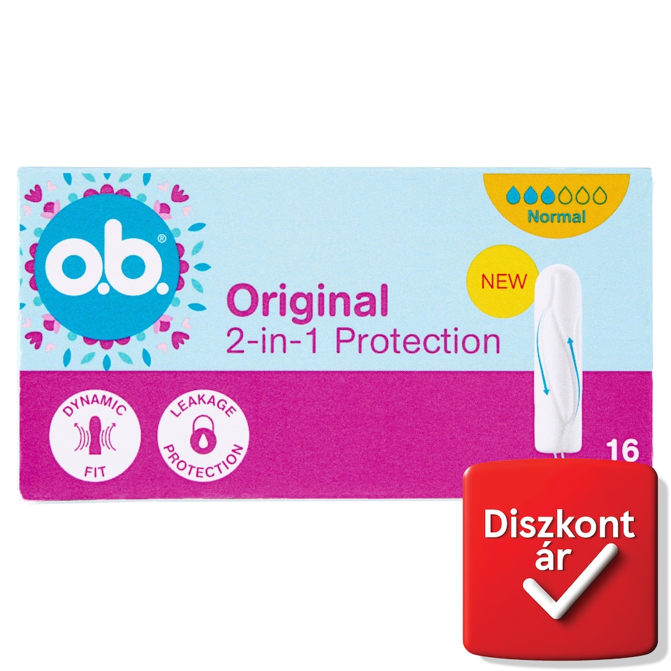 o.b. Original Normal tampon 16 db