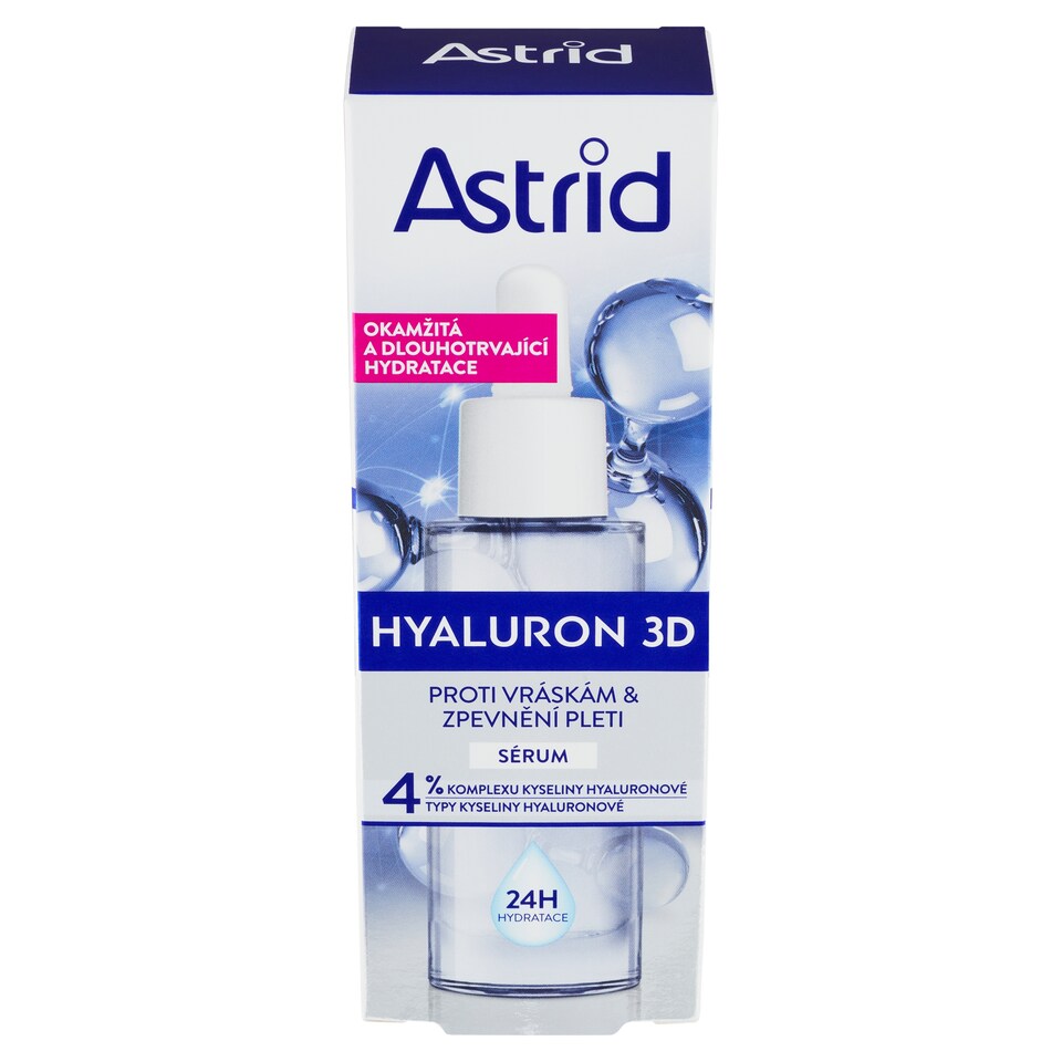 obrázok 1 z Astrid Hyaluron 3D Protivráskové a spevňujúce sérum 30 ml