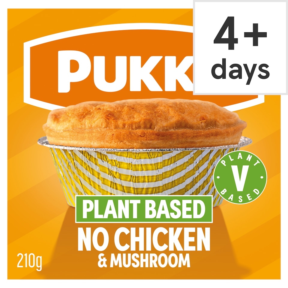 image 1 of Pukka Vegan Chicken & Mushroom Pie