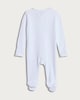 image 2 of F&F Baby 3-Pack Pure Cotton Zip Fastening Sleepsuits in White
