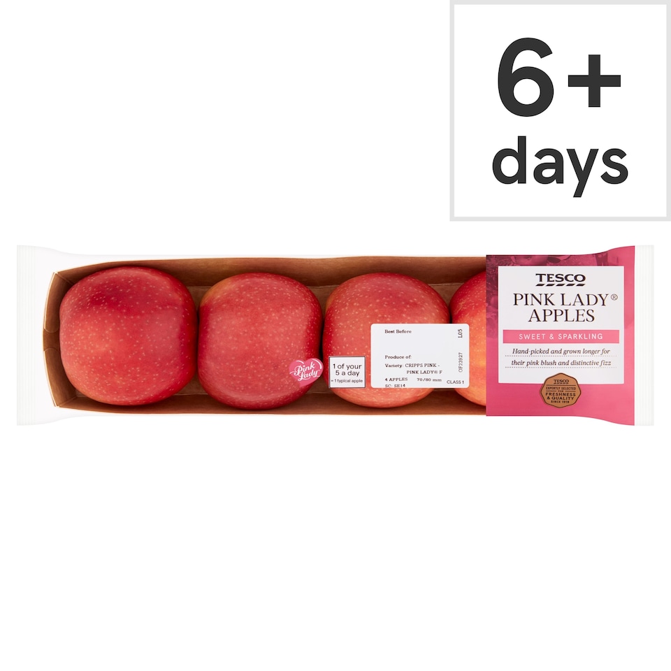 Tesco Pink Lady Apple Fridge Minimum 4