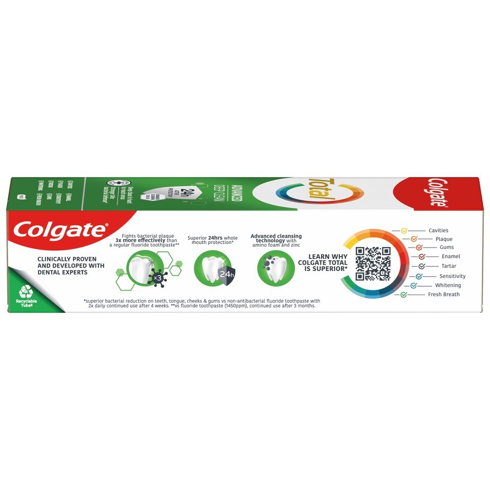 image 1 of Colgate Total Advanced Deep Clean Toothpaste 75ml