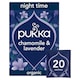 image 1 of Pukka Organic Night Time Herbal Tea With Chamomile 20 Sleep Tea Bags 20g