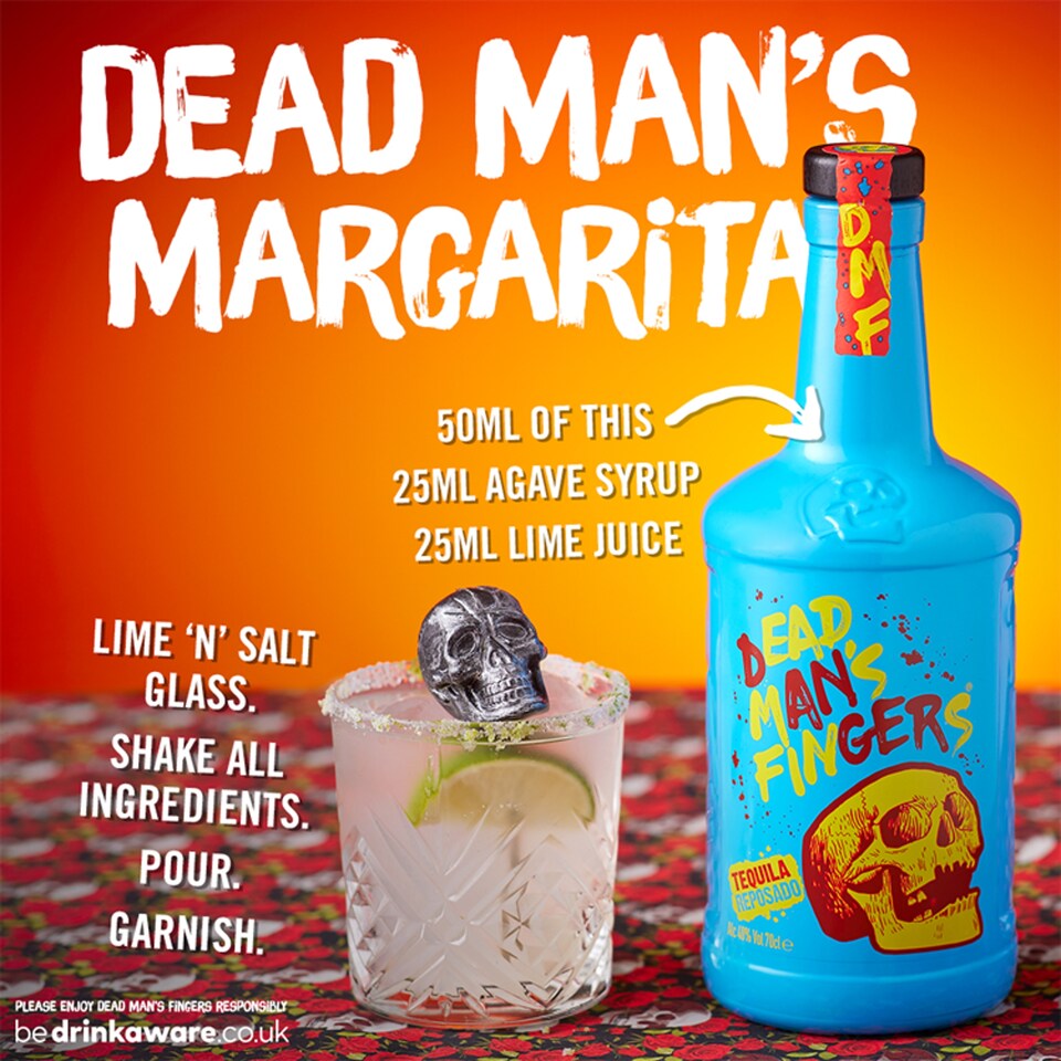 image 1 of Dead Man's Fingers Tequila Reposado 70cl