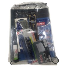 Tesco Stationery Branded Draw String Backpack