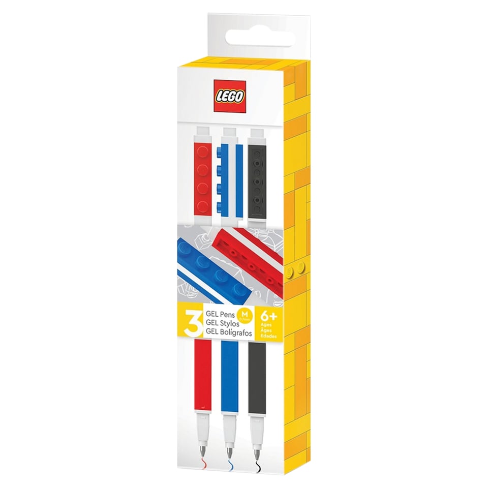 image 1 of Lego Gel Pens 3 pcs