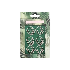 Tesco Pink Leaf Paper Clips