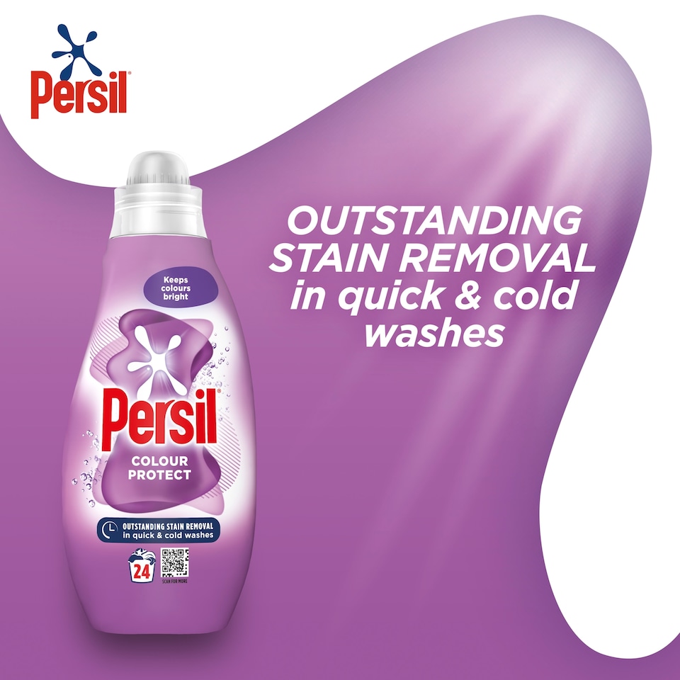 image 1 of Persil Colour Protect Laundry Liquid Detergent 24 Washes 648ml