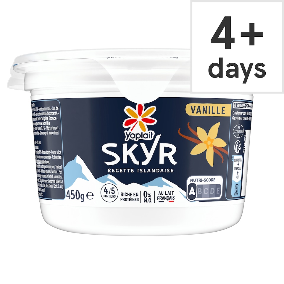 Yoplait SKYR Vanilla Yogurt 450G
