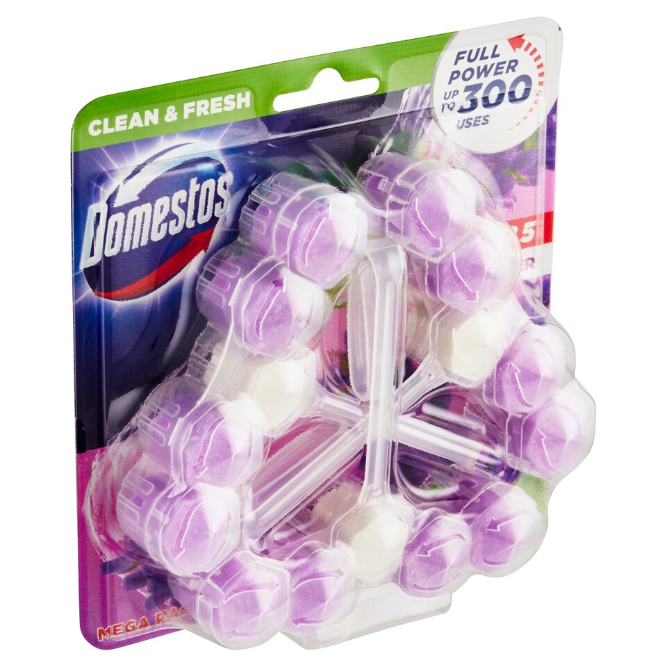 Obrázek 1 pro produkt Domestos Power 5 Lavender 3 x 55g