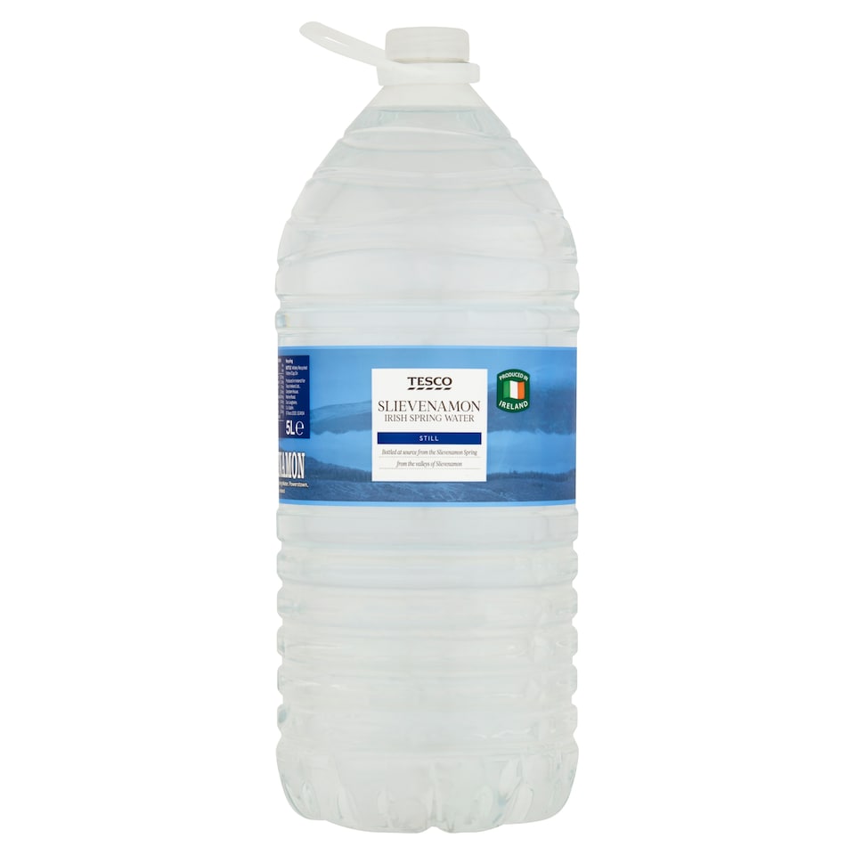 Tesco Slievenamon Irish Still Spring Water 5L