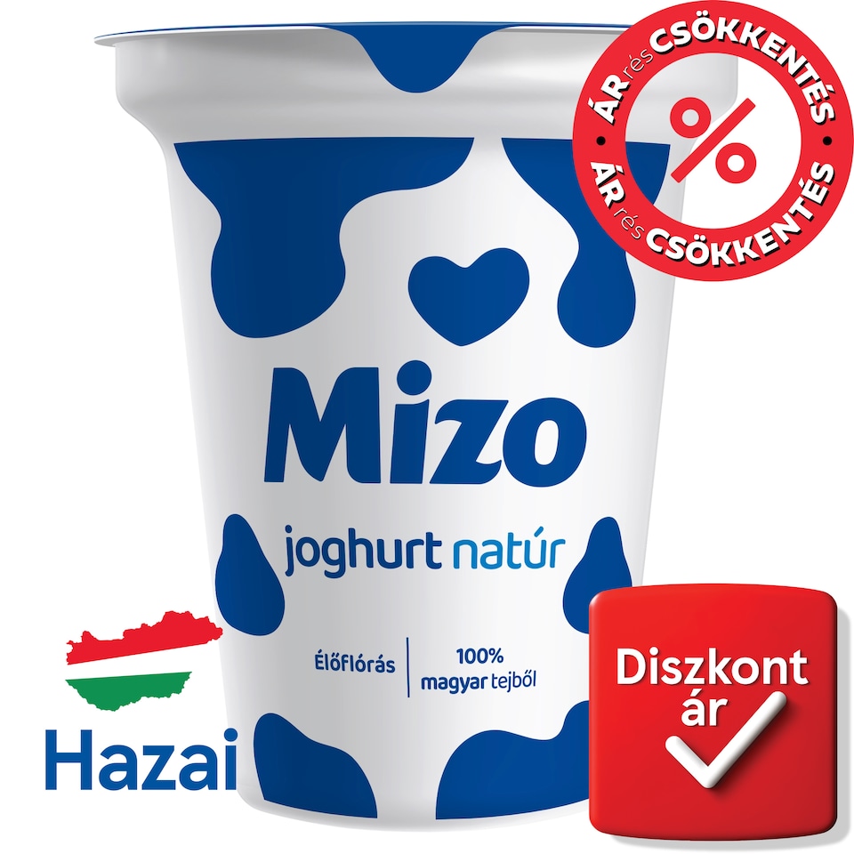 Mizo natúr joghurt 330 g  1. kép