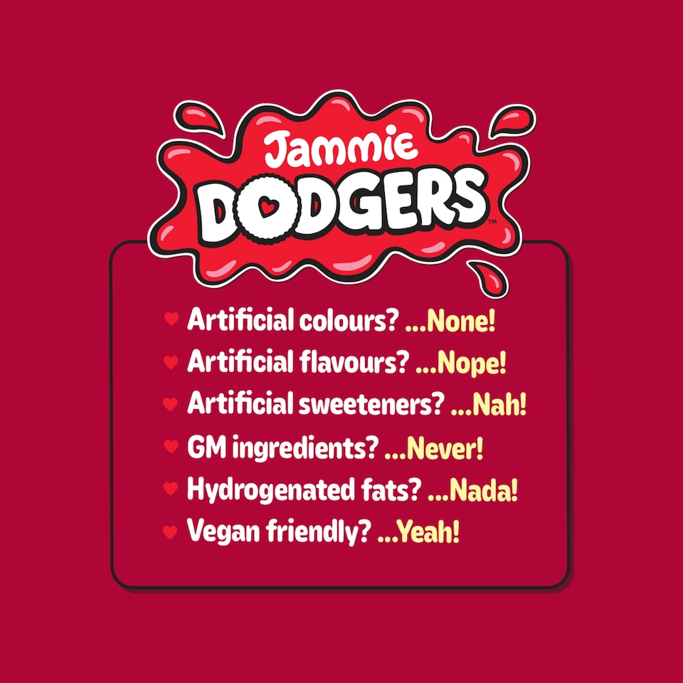 image 1 of Jammie Dodger Minis 6 X 20G