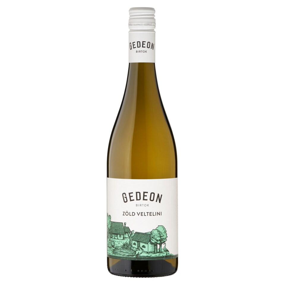image 1 of Gedeon Birtok Duna-Tisza közi Zöld Veltelini Dry White Wine 12,5% 750 ml