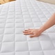 image 4 of Silentnight Cool Genie White Mattress Topper - Super King