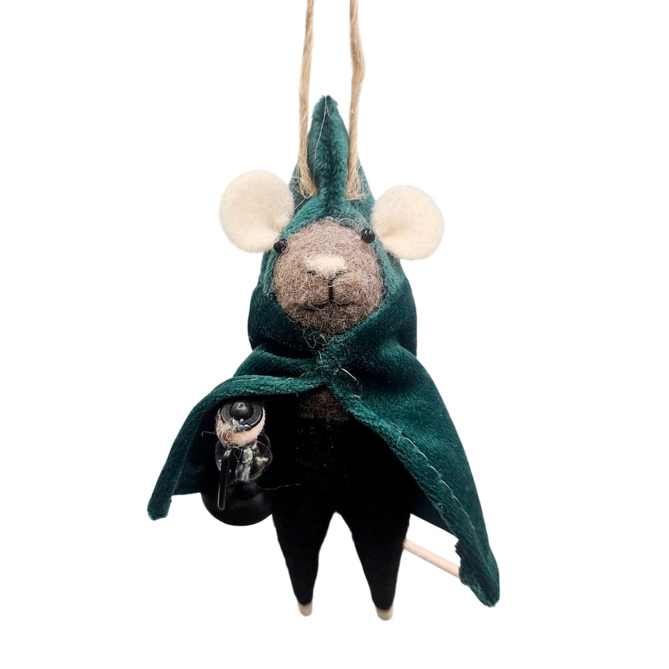 Tesco Halloween Hooded Mouse Hanging Decoration