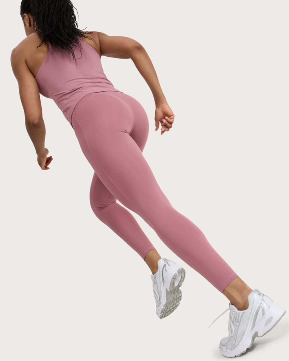 image 1 of F&F Active EVERYHOUR High Waisted Leggings in Pink