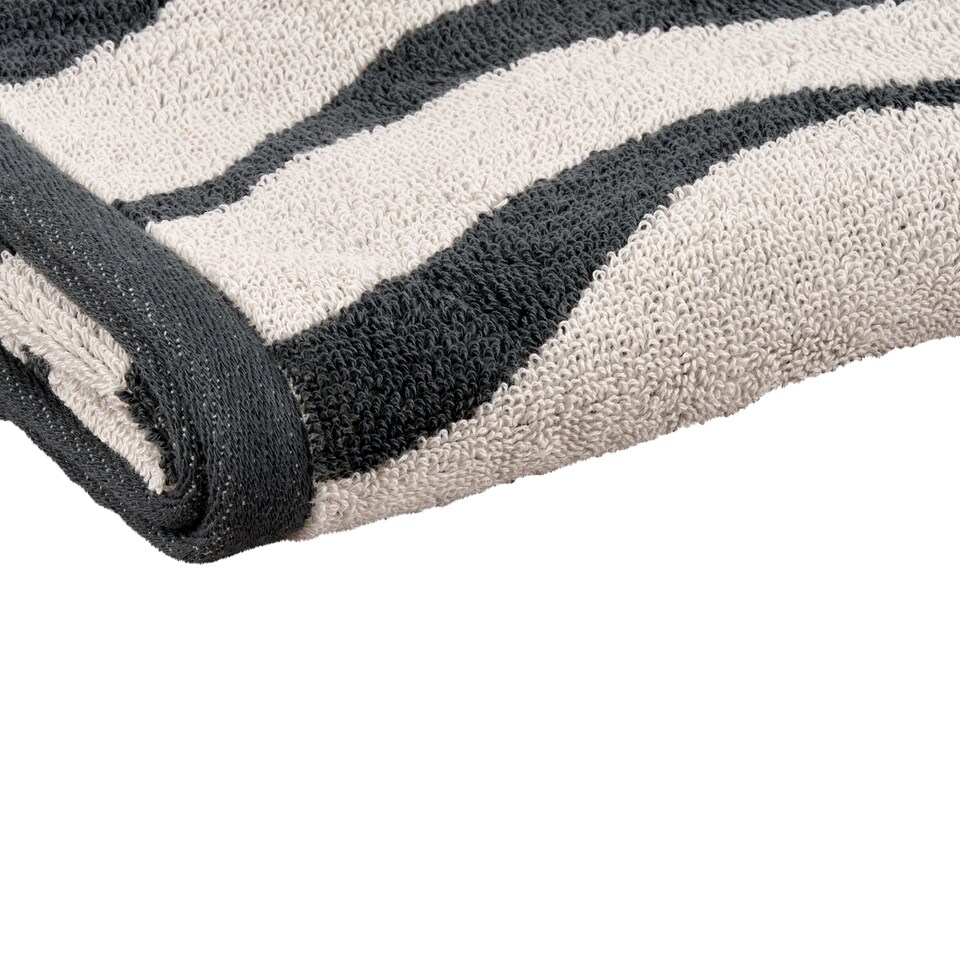 Obrázek 1 pro produkt F&F Home Wave Design ručník šedý 70 x 127 cm