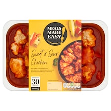 MEALS MADE EASY SWEET & SOUR CHICKEN 800G