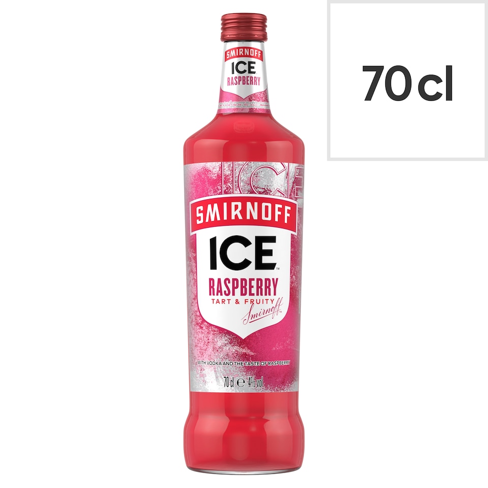 Smirnoff Ice Raspberry Vodka Mixed Drink 70Cl