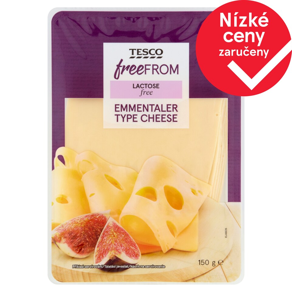 Tesco Free From Sýr typu ementál 150g