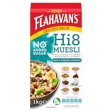 Flahavan's Hi8 Muesli Date And Toasted Coconut 1Kg