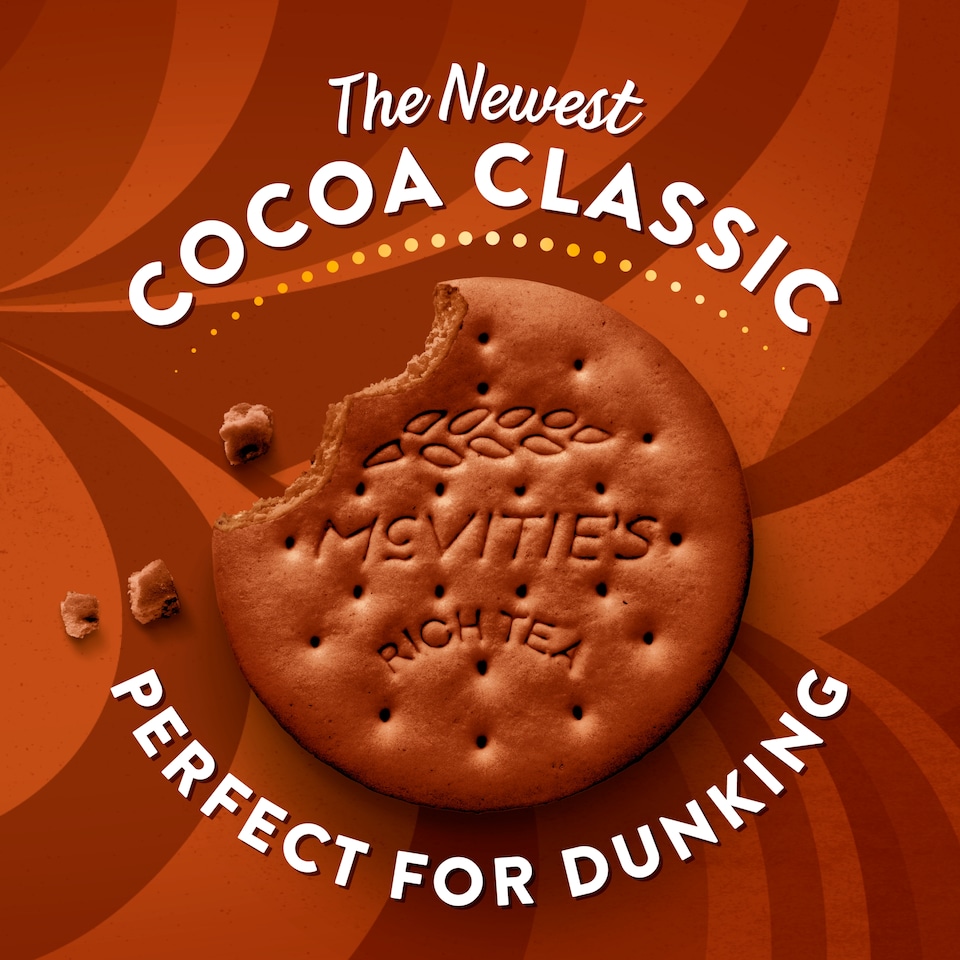 image 1 of McVitie's Rich Tea Cocoa Biscuits 300g