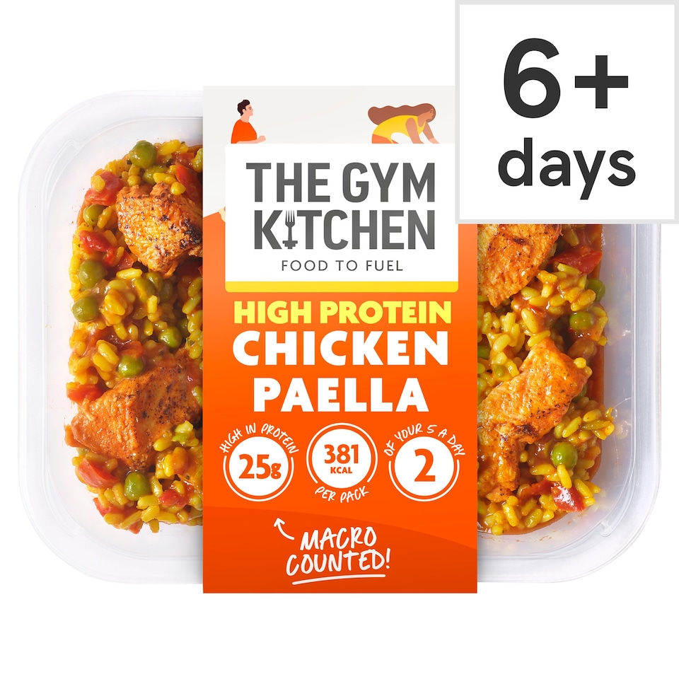 image 1 of The Gym Kitchen Chicken Paella 400G