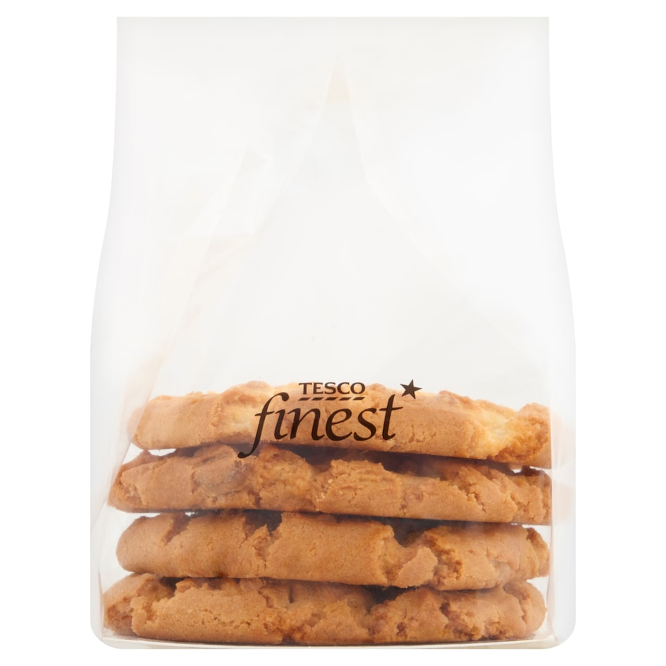 Tesco Finest Belgian White Chocolate Cookies 4pk