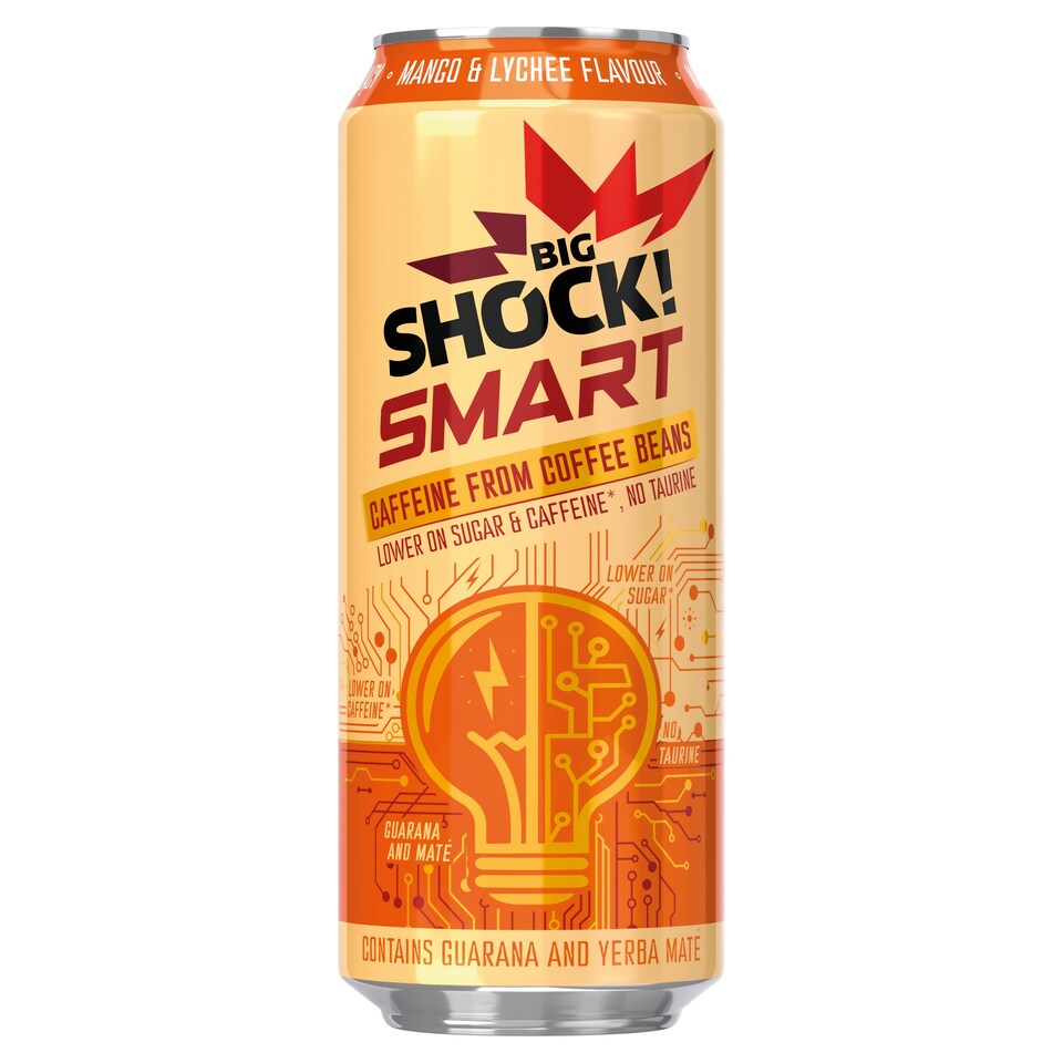 image 1 of Big Shock! Smart Mango & Lychee Flavour 500ml