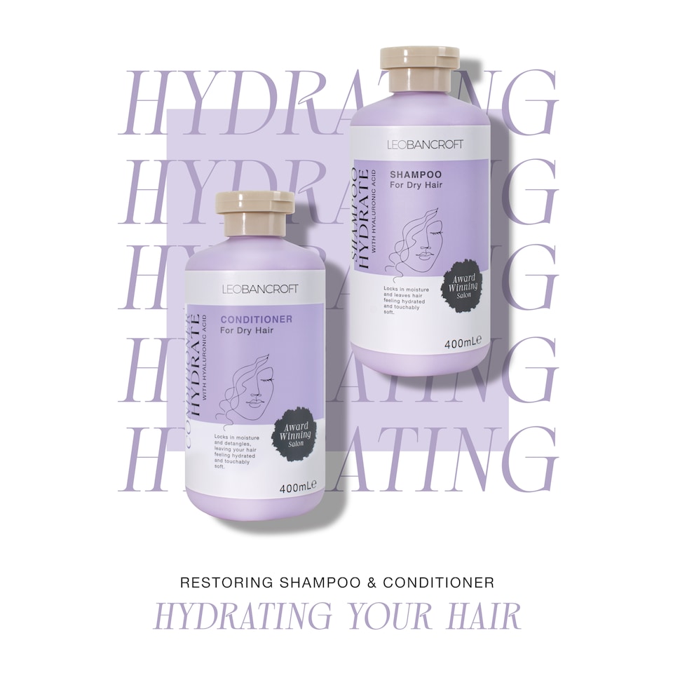 image 1 of LEO BANCROFT CONDITIONER HYDRATE WITH HYALURONIC ACID 400ml