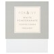 image 1 of Fox And Ivy Clsc Scented Candle White Pomegranate
