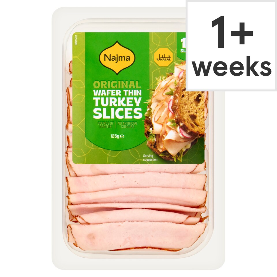 Najma Halal Wafer Thin Turkey 125G