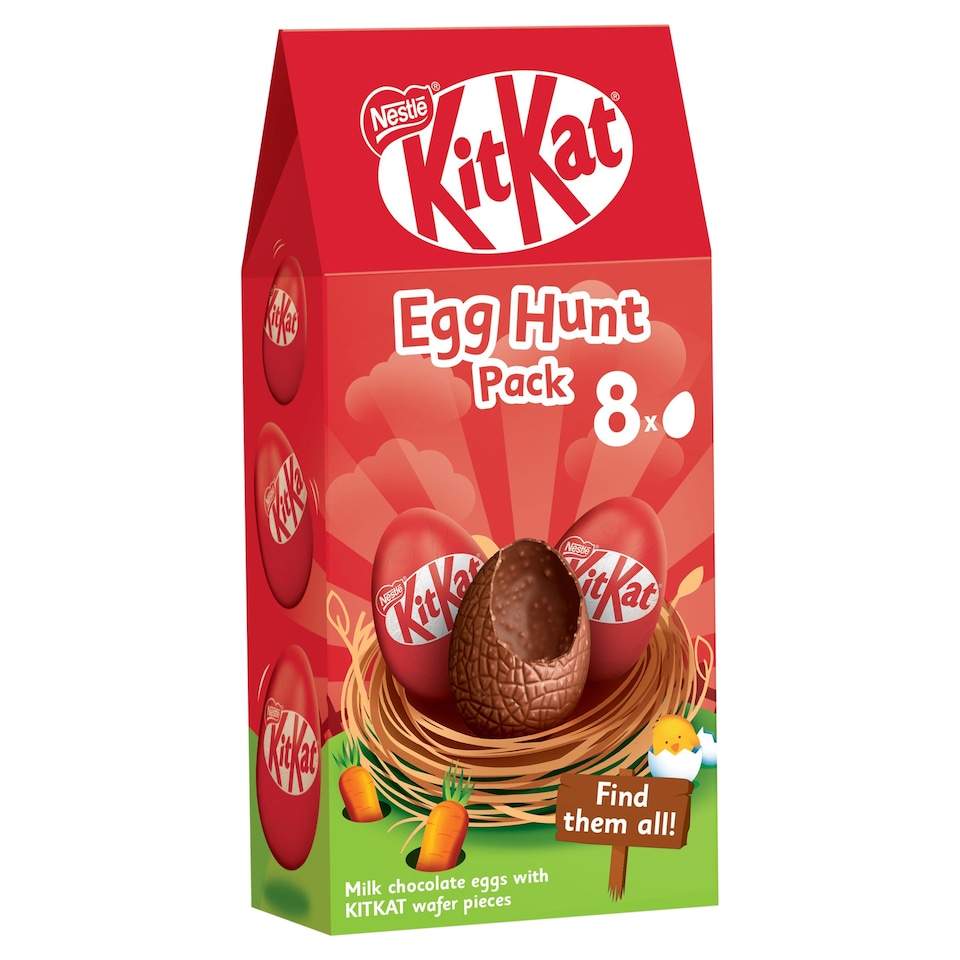 image 1 of Kit Kat Chocolate Egg Hunt Pack 120G
