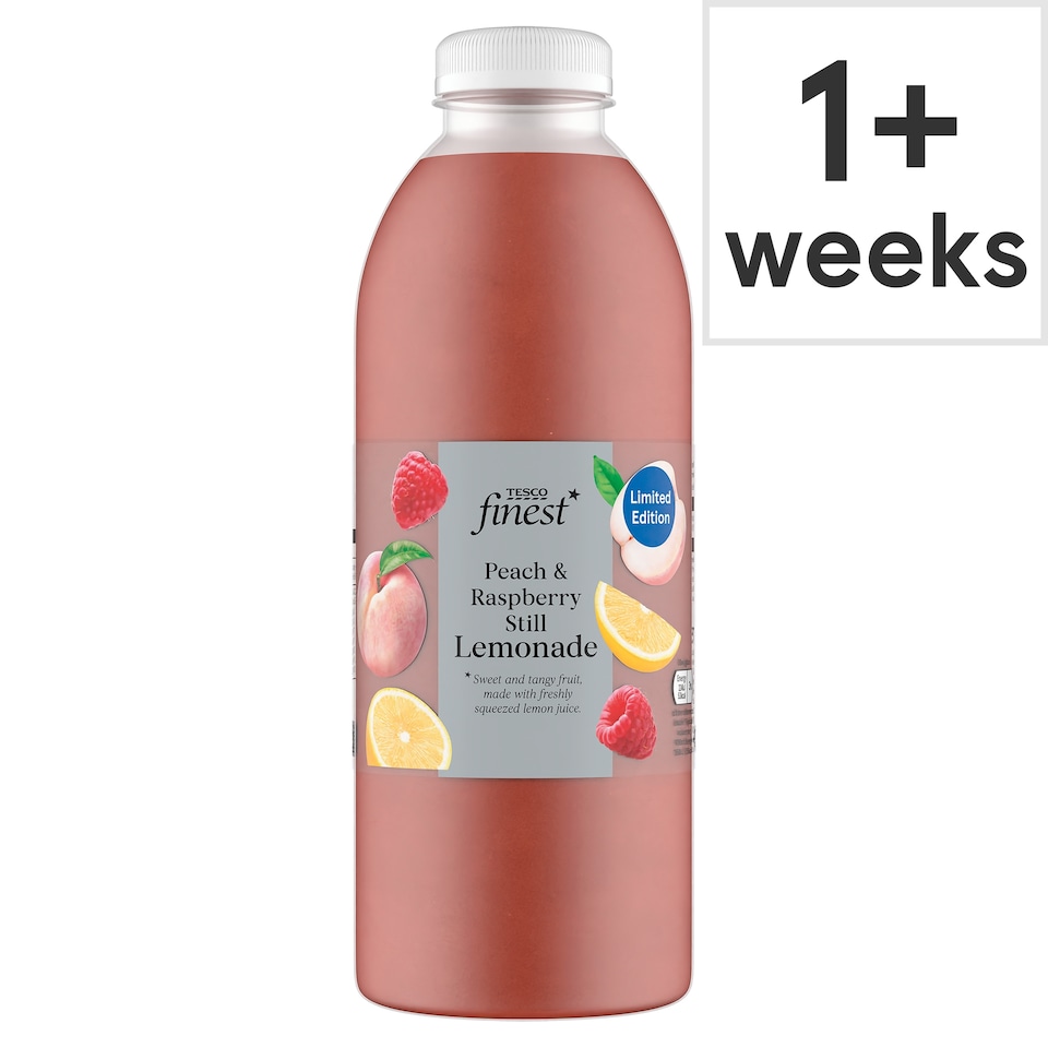Tesco Finest Peach and Raspberry Lemonade 750ml
