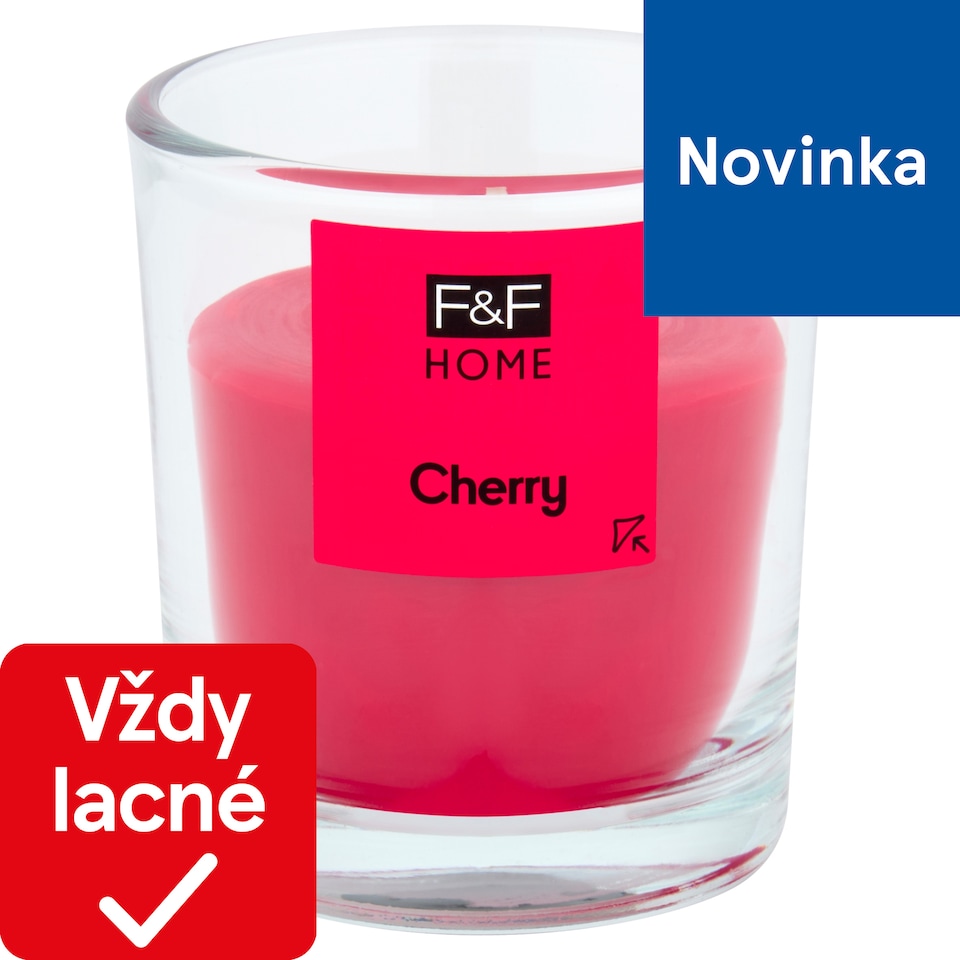 image 1 of F&F Home Cherry Scented Candle 95 g