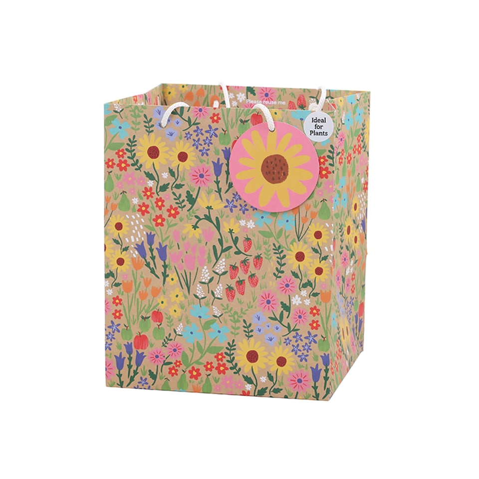 TESCO FLORAL PLANT BAG