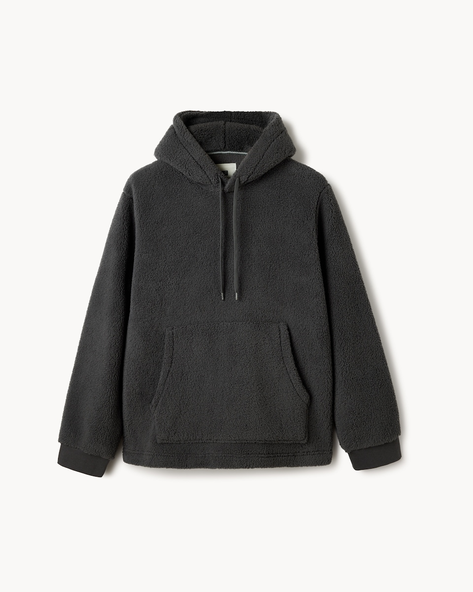 image 1 of F&F Fleece Pyjama Hoodie in Grey