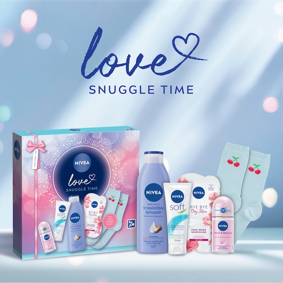 image 1 of NIVEA Love Snuggle Time Skincare Gift Set