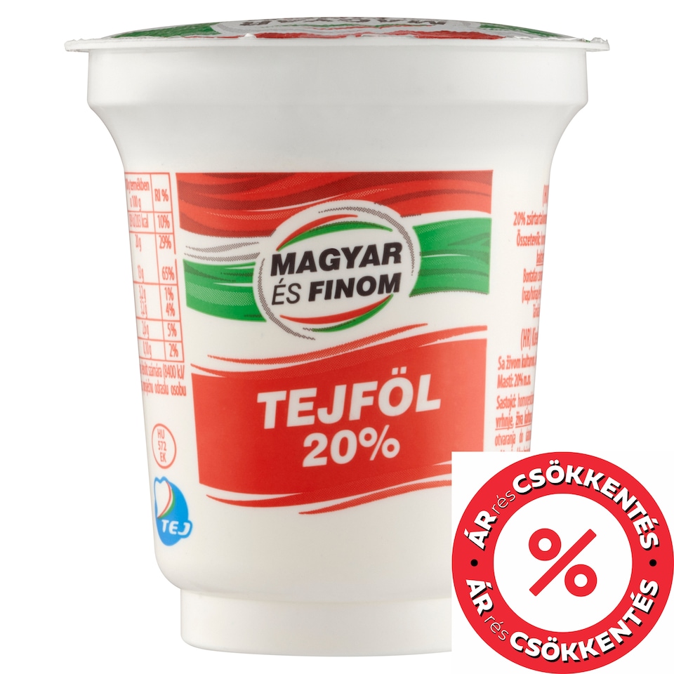 Tejföl 20% 150 g