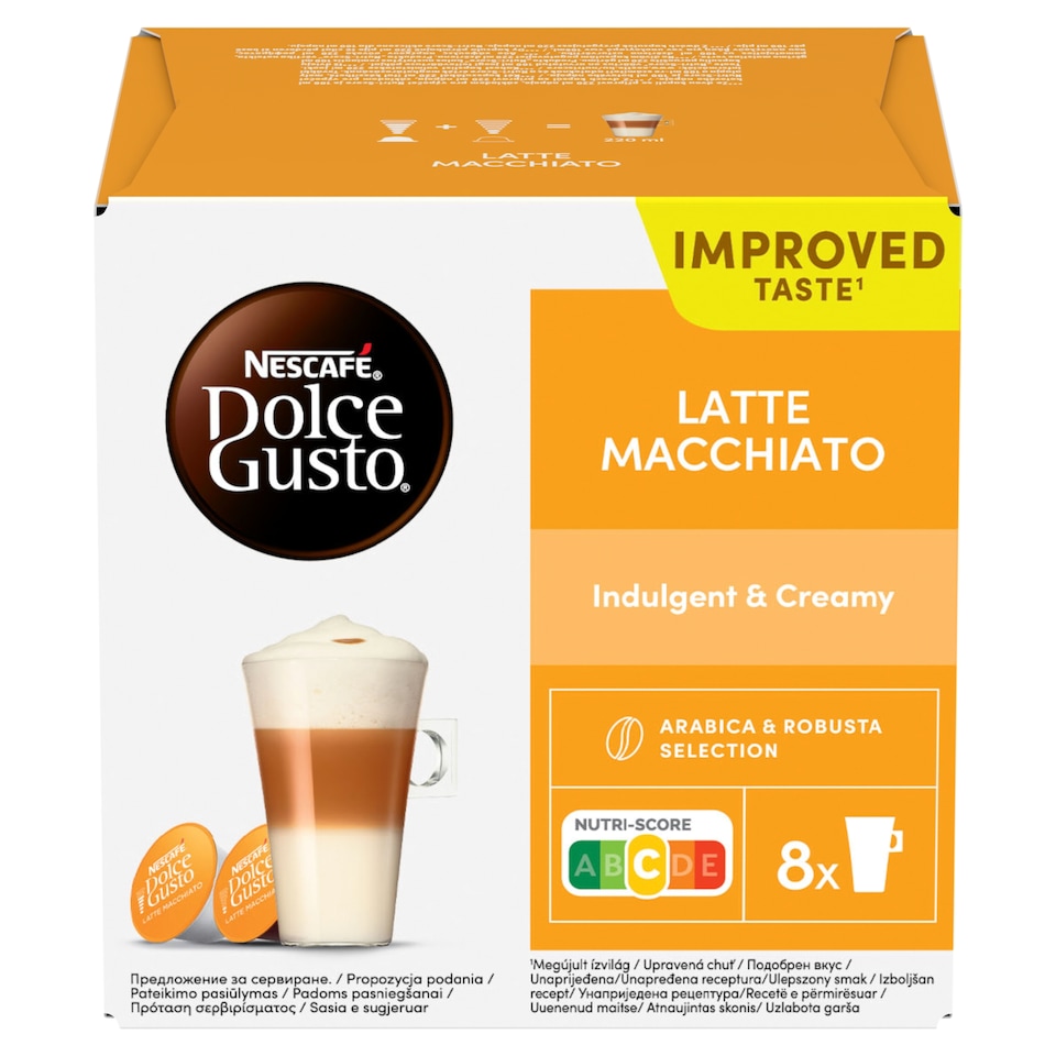 obrázok 1 z NESCAFÉ Dolce Gusto Latte Macchiato - kávové kapsuly - 16 ks