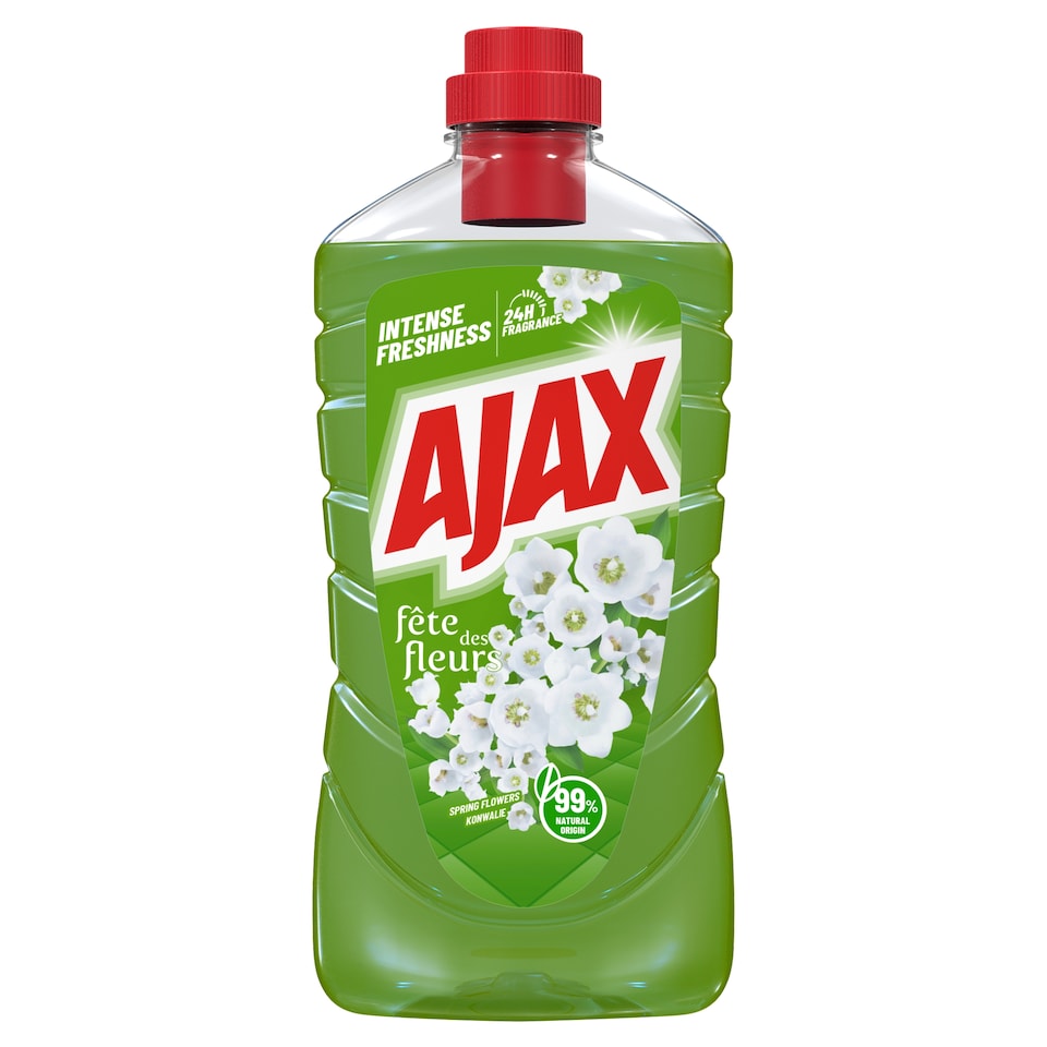 Ajax Flower Fiesta Tavaszi virágok Zöld általános tisztítószer 1000 ml  1. kép