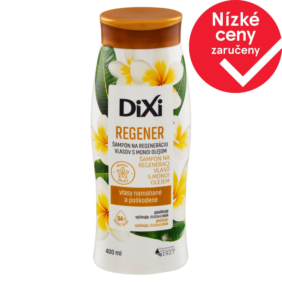 Dixi Regener šampon na regeneraci vlasů s monoi olejem 400ml