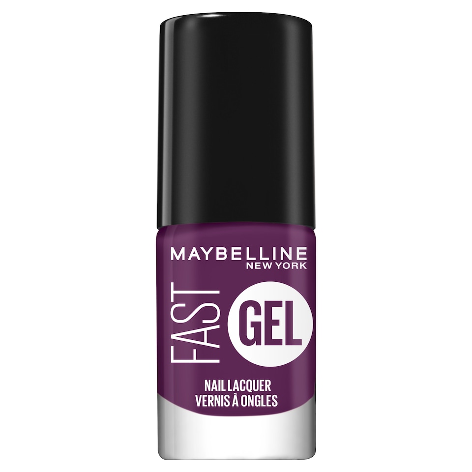 image 1 of Maybelline Fast Gel Nail Lacquer Wicked Berry 6.7Ml